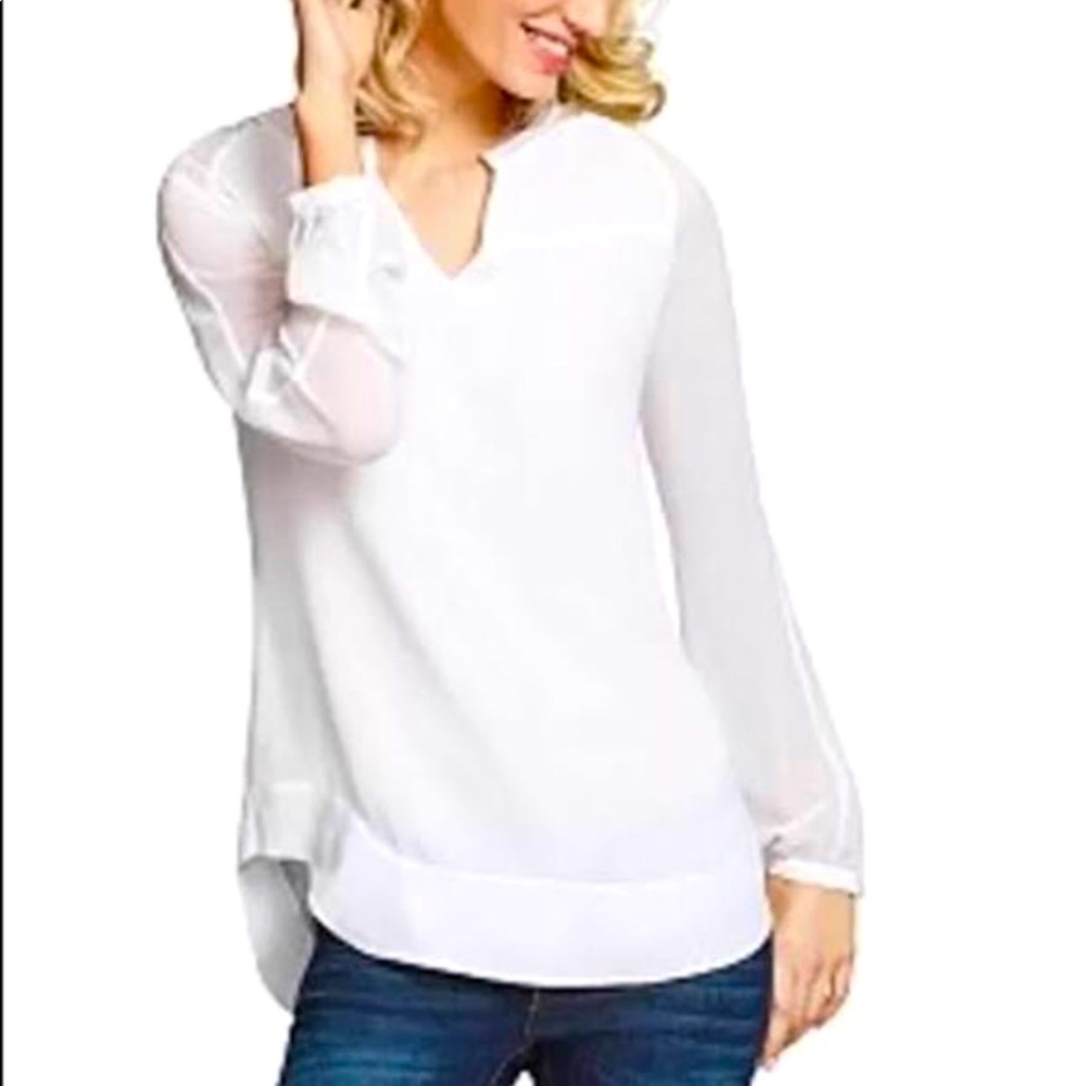 ⭐️❤️Cabi Allure Blouse XS NWOT